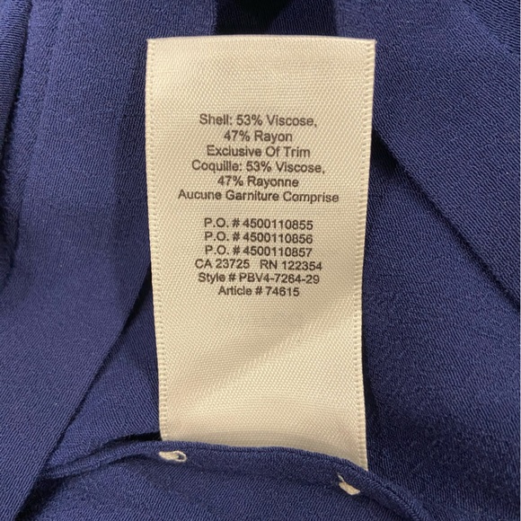 Wilfred - Midi Skirt - Navy Blue - Size 0 - Picture 4 of 5